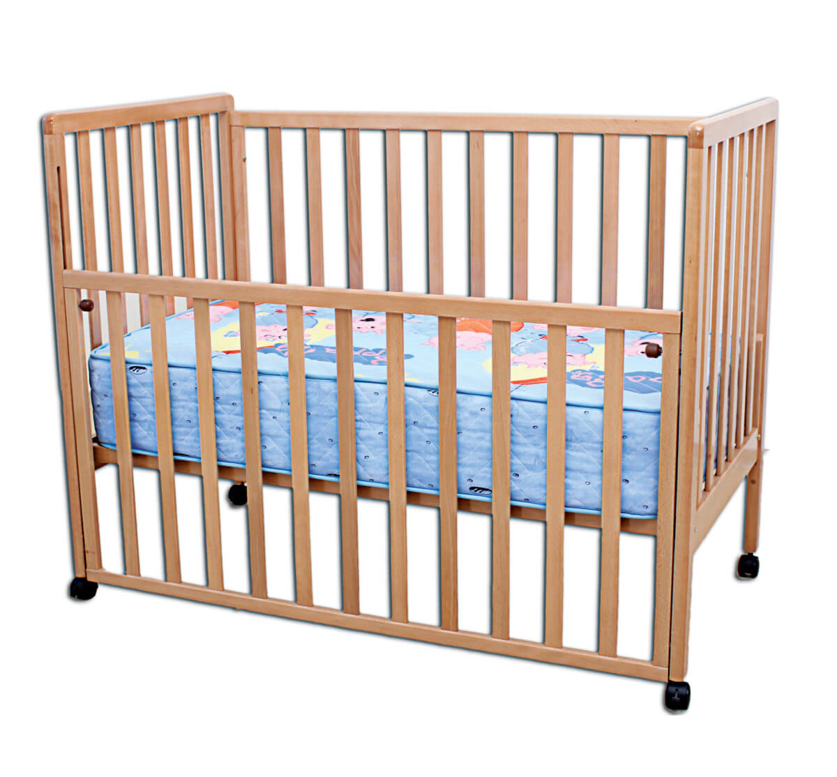 Jasleni drveni krevetac za bebe